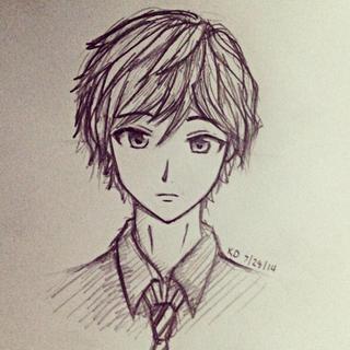320x320 Images Of Drawings Of Anime Boys