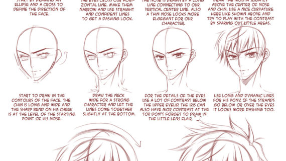 Anime Guy Hairstyles Drawing at GetDrawings | Free download