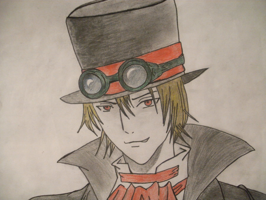 900x675 Guy With Top Hat By Darkblaze2606