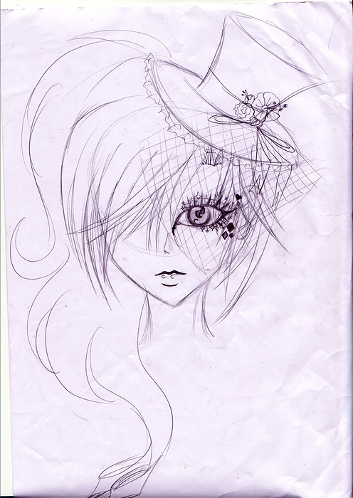 496x700 Anime Girl With Hat By Cookiemonster 94