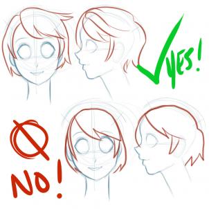 302x302 How To Draw Manga Heads, Step By Step, Anime Heads, Anime, Draw