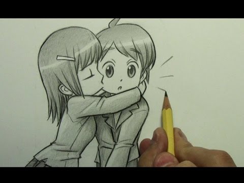 480x360 How To Draw A Chibi Kiss On The Cheek