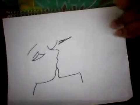 480x360 How To Draw A Anime Kiss (Please Read The Description)