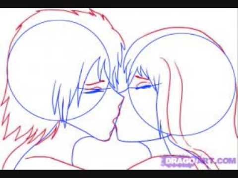 480x360 Anime Boy And Girl Kissing Easy Drawing Steps