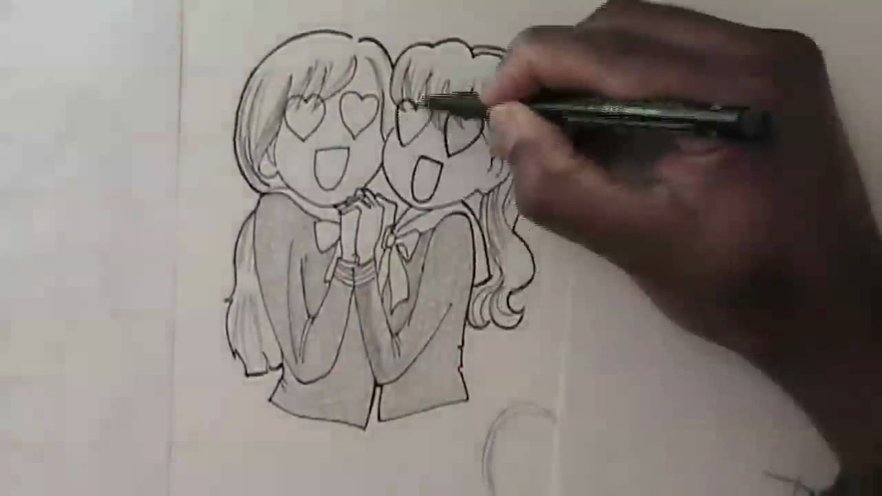 1280x720 How To Draw Mangaanime In Love!