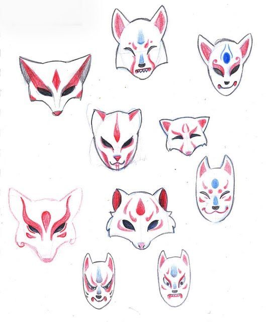 529x640 Anime Masks Designs