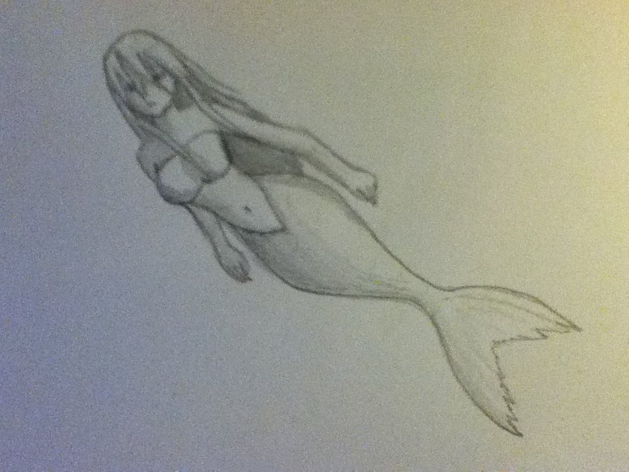 900x675 Anime Mermaid By Kay Kandy