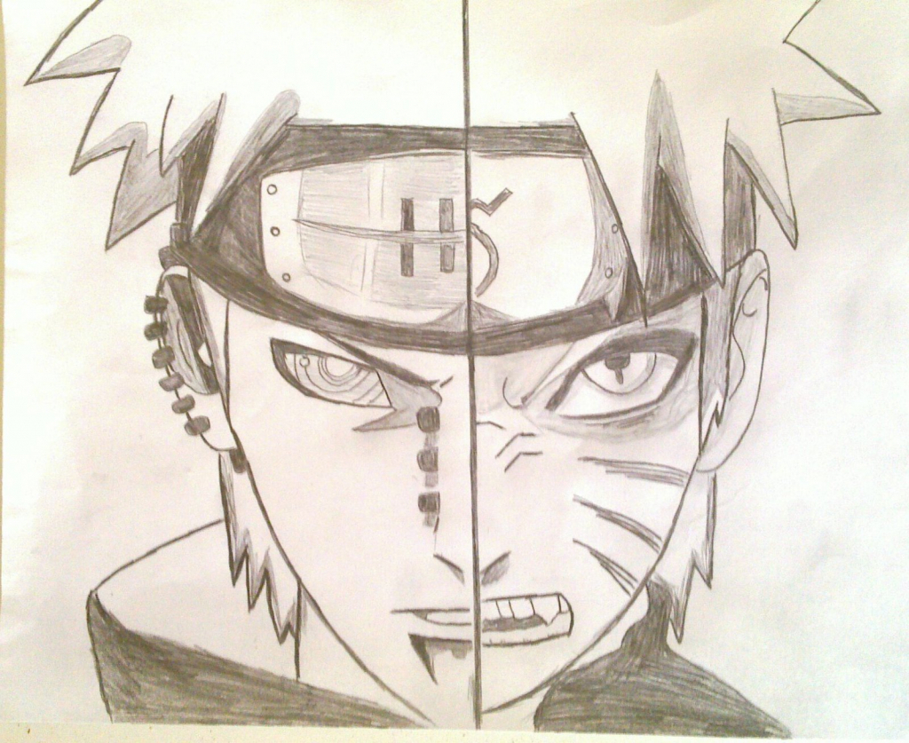 1024x837 Naruto Anime Drawing How To Draw Anime Naruto