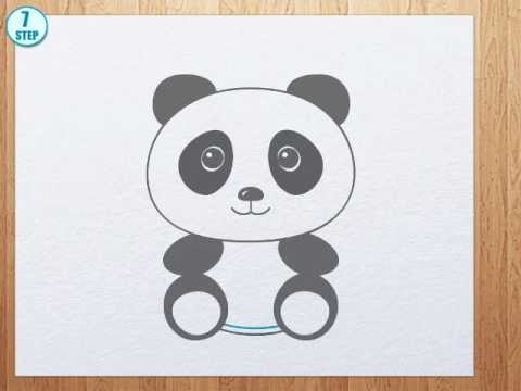 480x360 How To Draw A Panda Bear