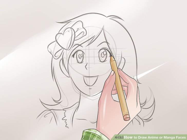 728x546 3 Ways To Draw Anime Or Manga Faces
