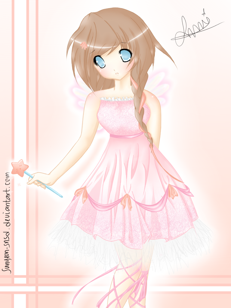 768x1024 Updated Fairy Princess Drawing By Sunyeon Snsd