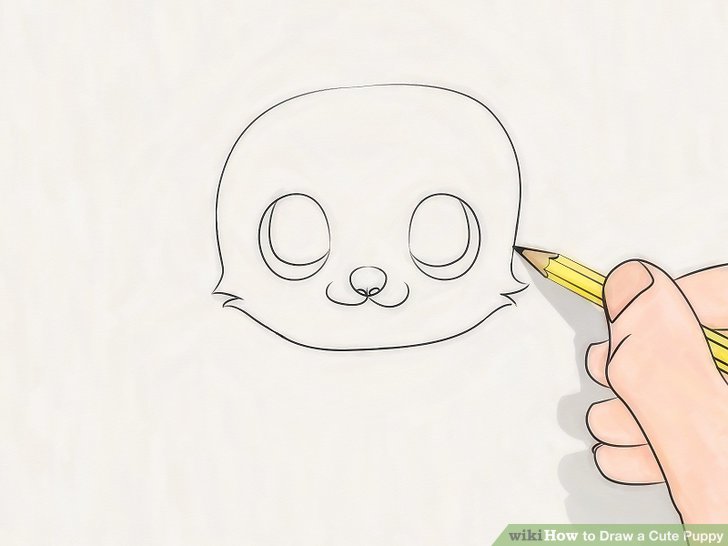 728x546 3 Ways To Draw A Cute Puppy