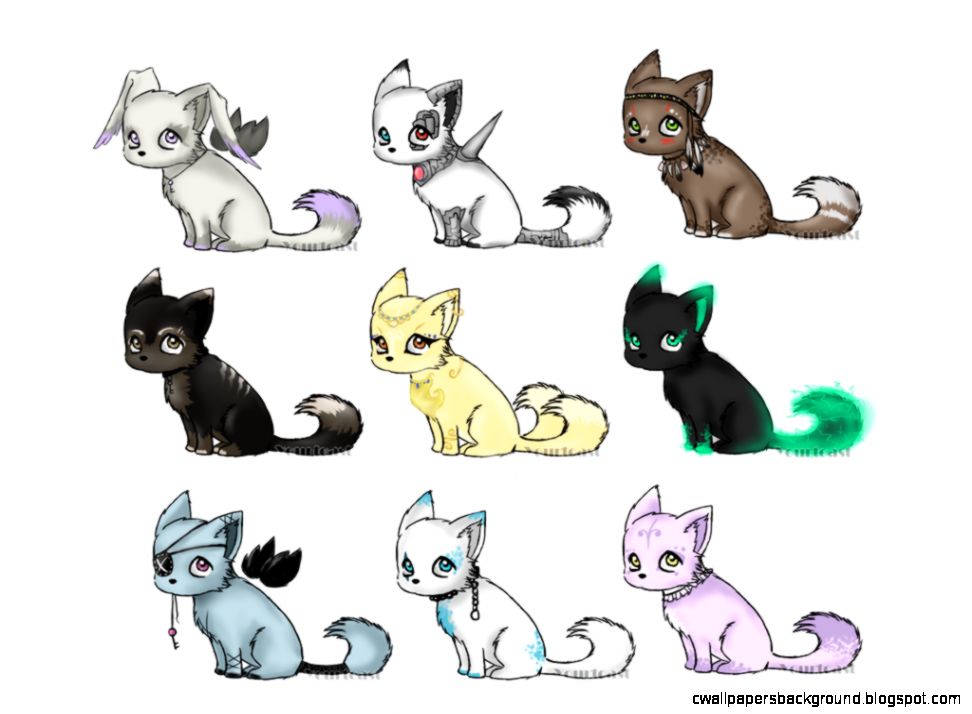 972x714 Cute Wolf Anime Wallpapers Background