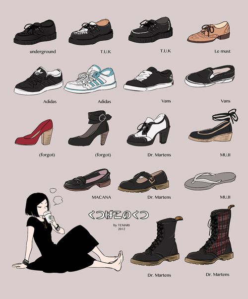 500x602 Most Popular Tags For This Image Include Anime, Girl And Shoes