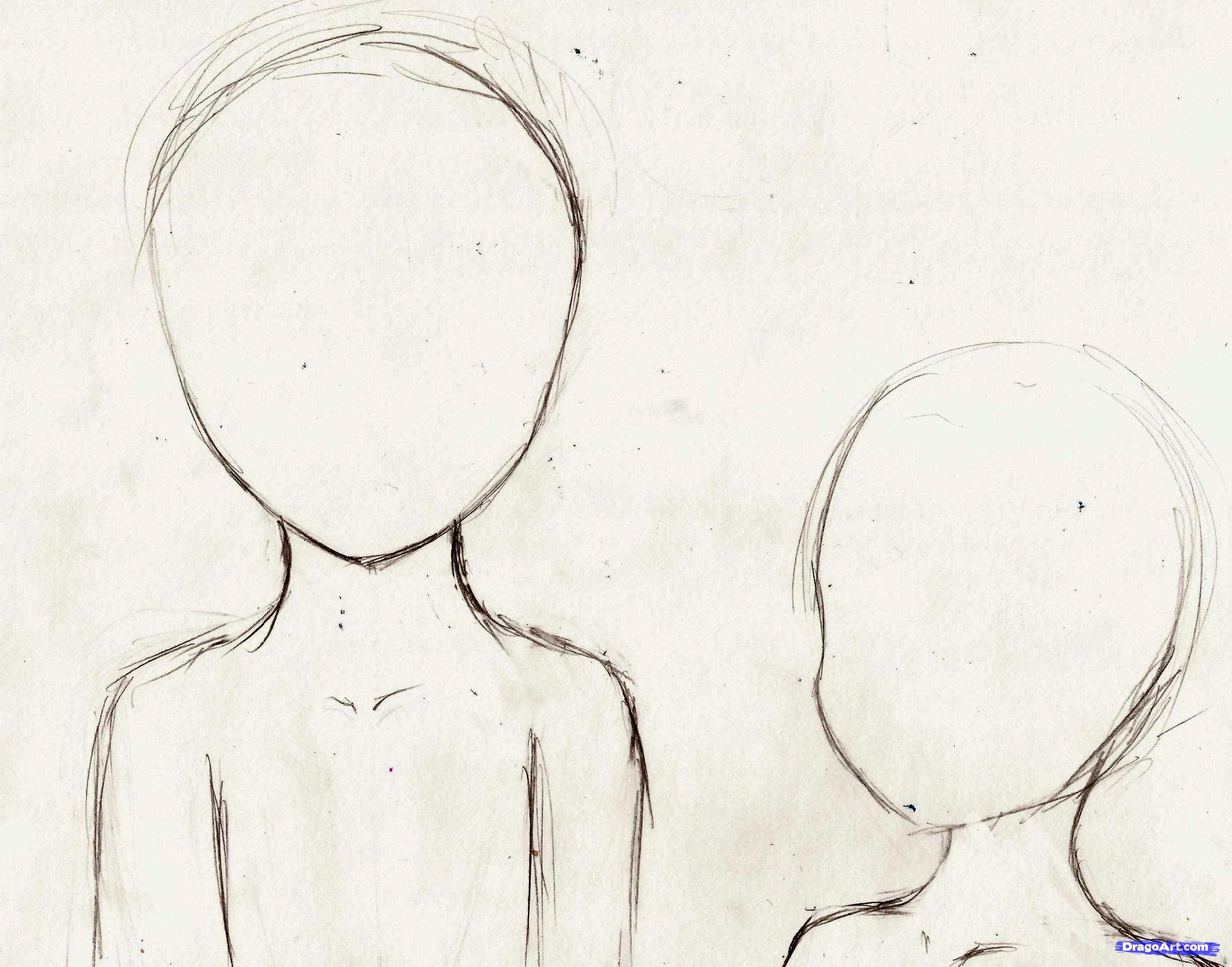 2758x2165 Easy Girl Drawing How To Draw Simple Anime Step By Step Anime