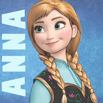 400x400 How To Draw Princess Anna From Frozen Step By Step Tutorial