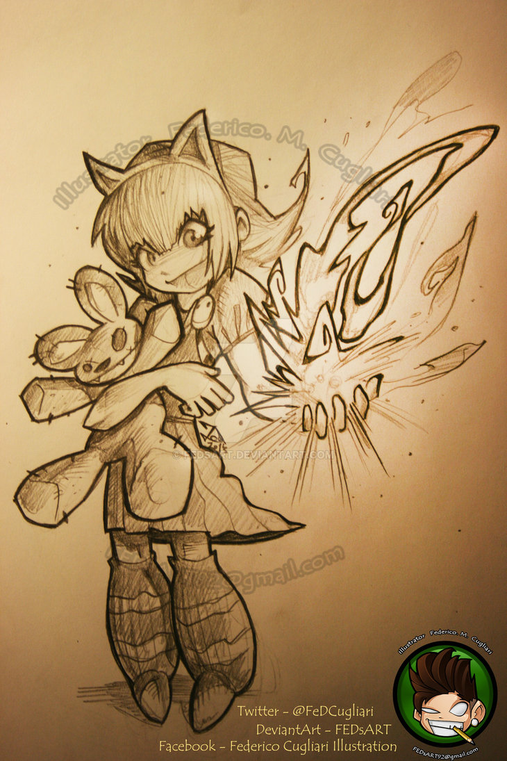 730x1095 Annie Drawing By Fedsart