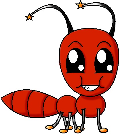 417x462 Cute Ant Drawing By Imimaginative