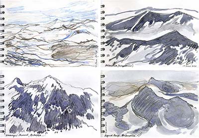 400x278 Cold Comfort [In Twenty Five Drawings] Jazz Green Artist Journal