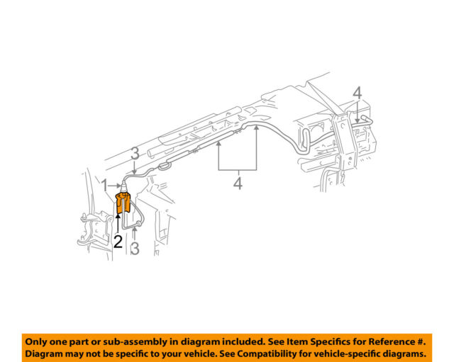 640x511 Genuine Gm Antenna Mast Bracket 15042317 Ebay