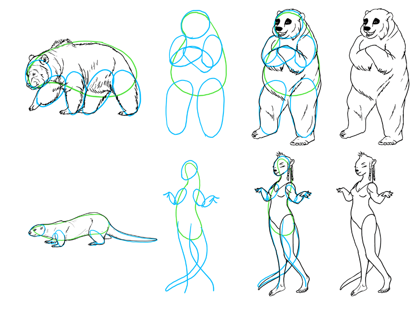 850x630 How To Draw Furries, Aka Anthropomorphic Characters