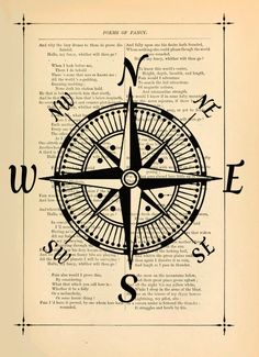236x325 Nautical Compass Drawing