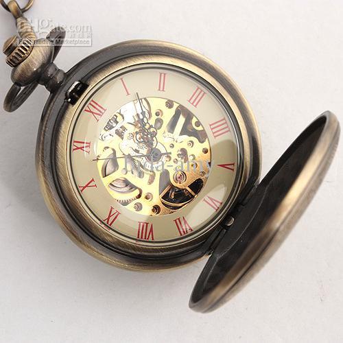 500x500 Antique Design Mens Full Hunter Pocket Watches Double Cover
