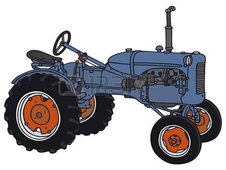 450x338 Old Tractor Stock Photos. Royalty Free Business Images