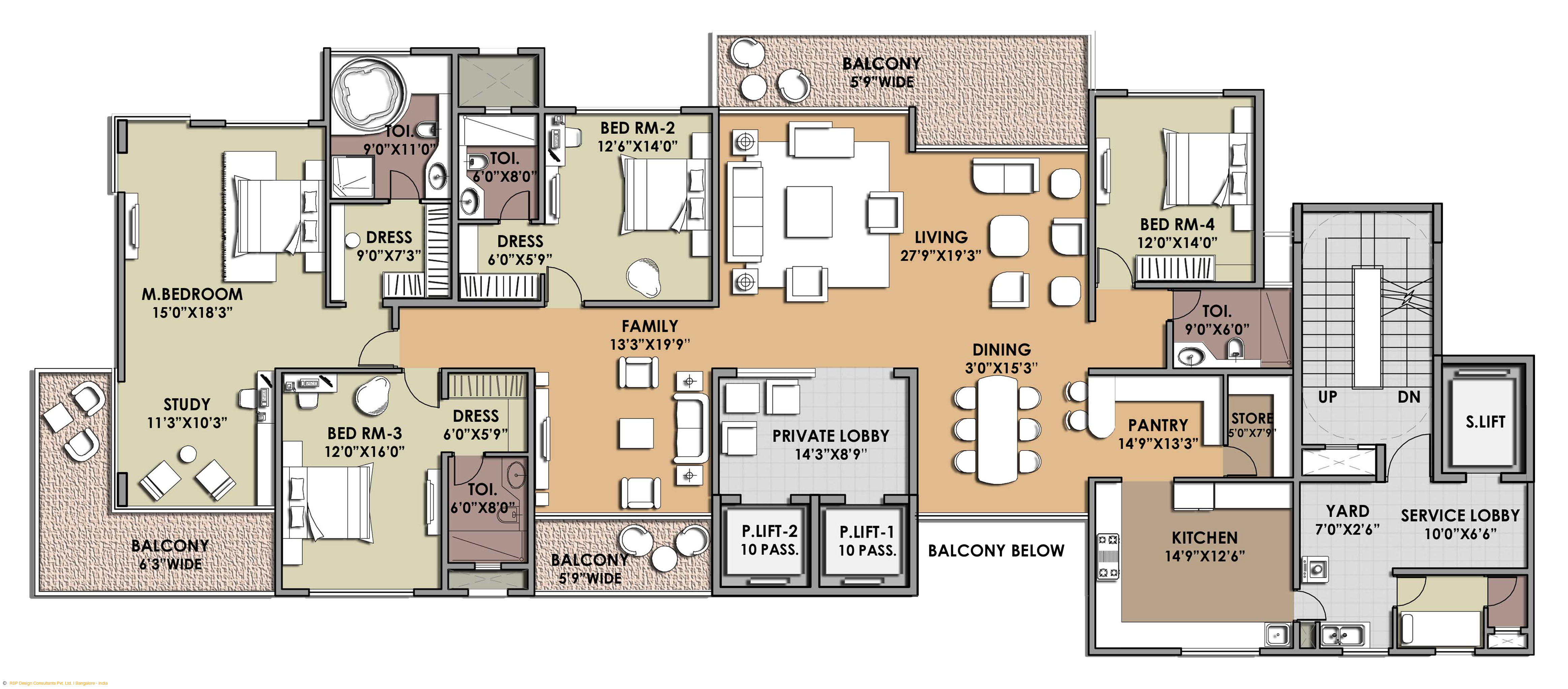 Apartment Building Drawing at GetDrawings | Free download