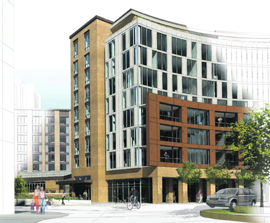 552x455 Hyatt, Apartments Part Of Plan For Uptown Building Local News