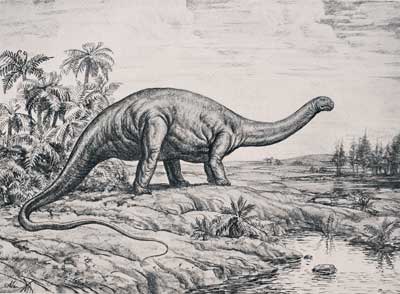 400x294 Paper Dinosaurs, 1824 1969 Linda Hall Library