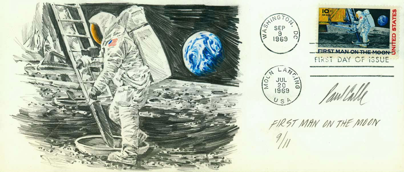 1416x603 Space Cover 12 Apollo 11 Paul Calle Cachet