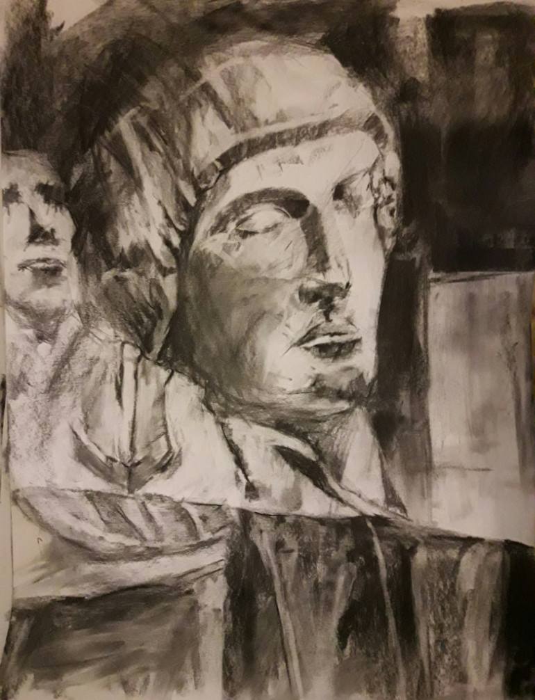 770x1006 Saatchi Art Apollo. Synthesis Drawing By Charis Psachos