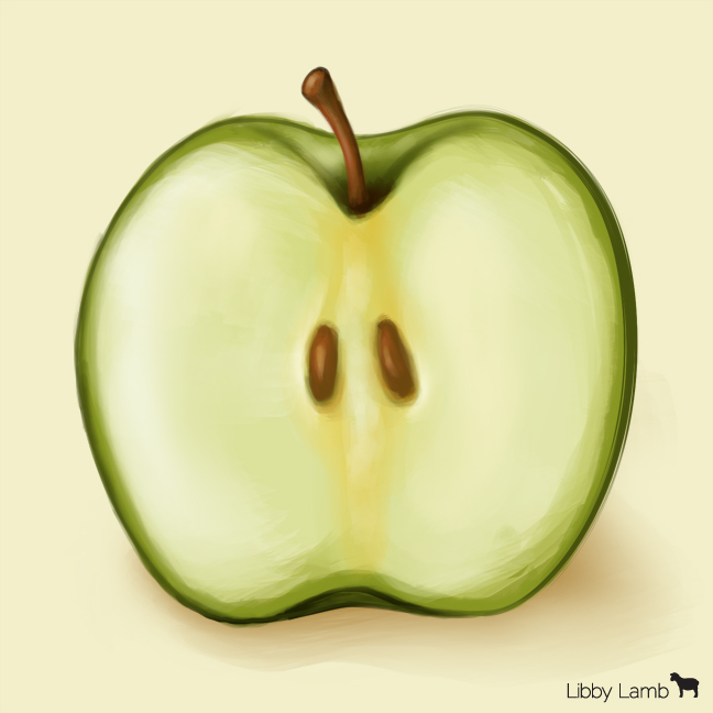 648x648 Libby Lamb Wagner Apple Half