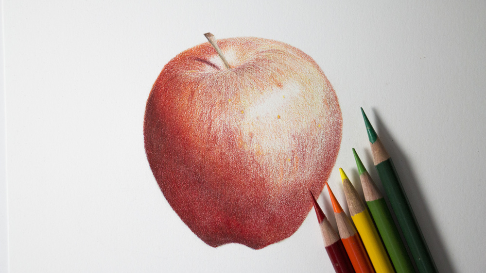 1000x563 Red Apple Tutorial Sharpened Artist