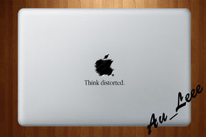 300x200 Macbook Air Pro Vinyl Skin Sticker Decal Drawing Apple Logo