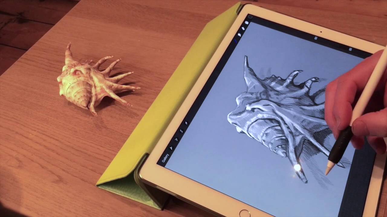 1280x720 Apple Pencil Drawing Demo