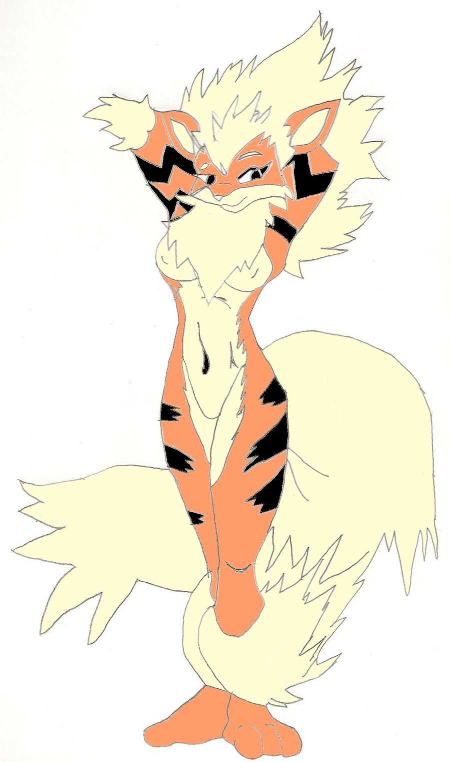 900x1522 Arcanine 2.0 By Demonslayer502