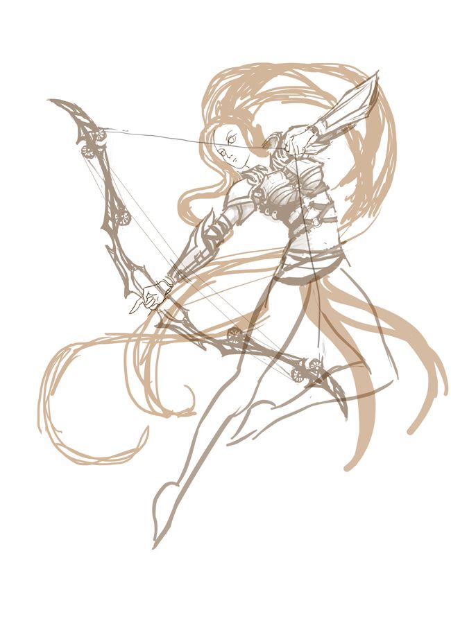 650x919 Steampunk Archer