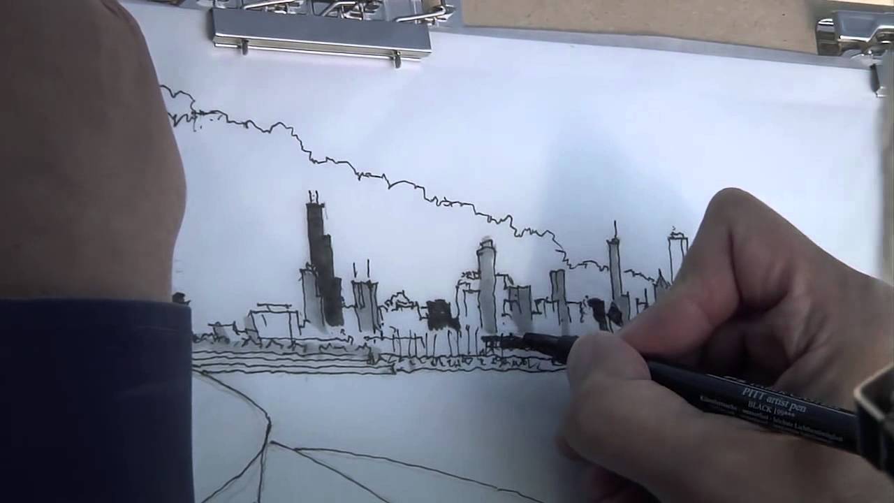 1280x720 Free Hand Drawings Of An Architect