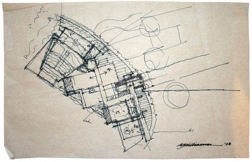 500x321 Gesture Hand Drawings By Architects Architectural Sketches