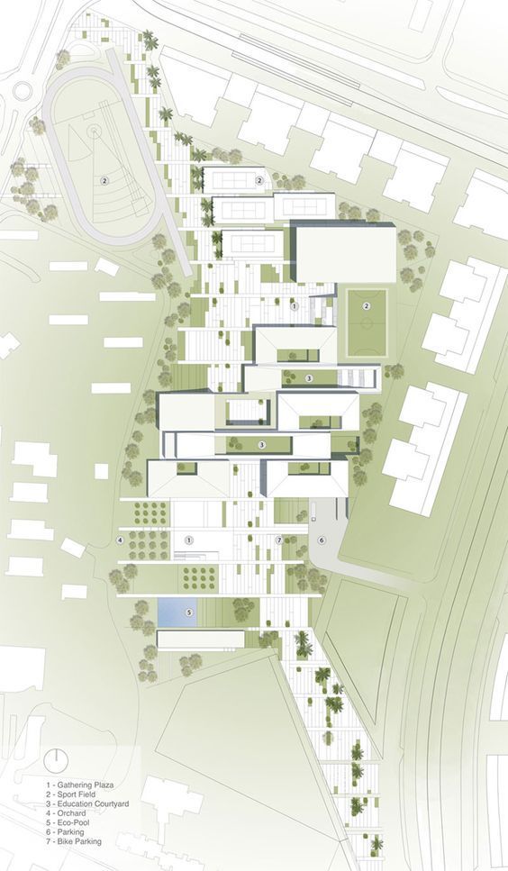 Architectural Site Plan Drawing at GetDrawings | Free download