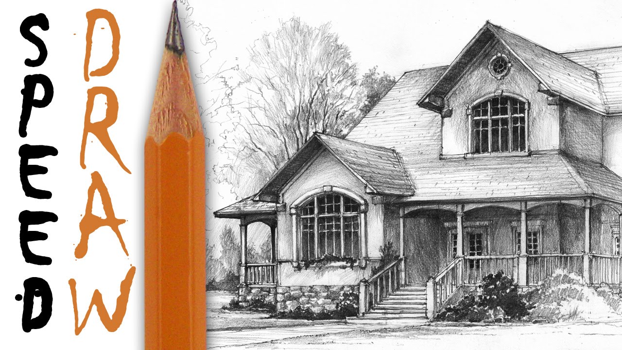 1280x720 How To Draw A House