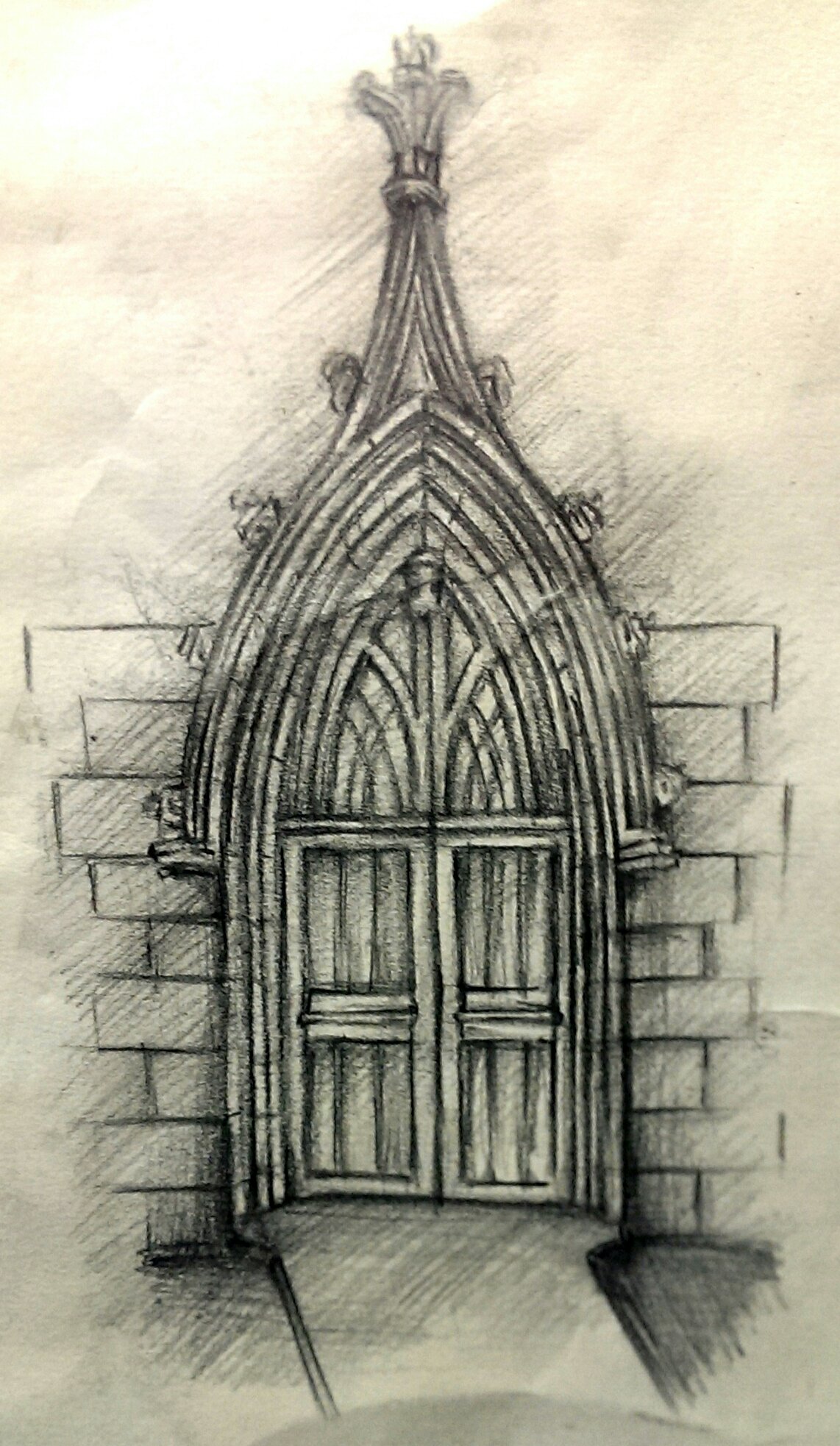 1142x1966 Church Katherine Taylor Scott Ba (Hons) Illustration Student