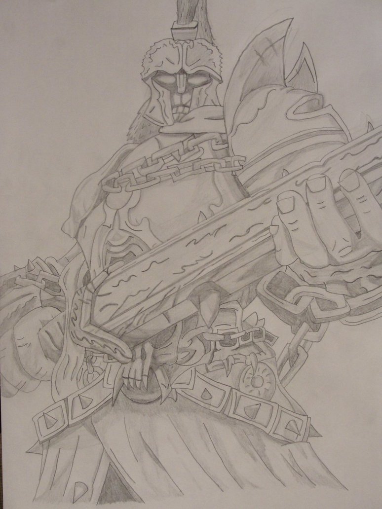 Ares God Of War Drawing at GetDrawings | Free download