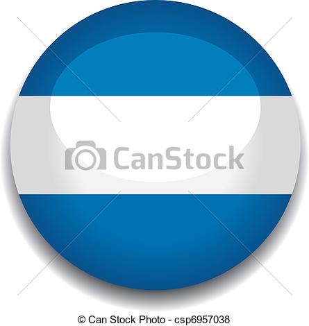 445x470 Argentina Flag Button. Argentina Flag In A Button Vector