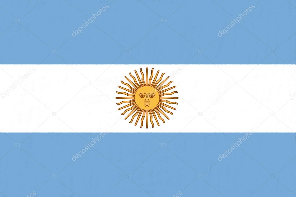 1023x682 Argentina Flag Drawing By Pastel On Charcoal Paper Stock Photo