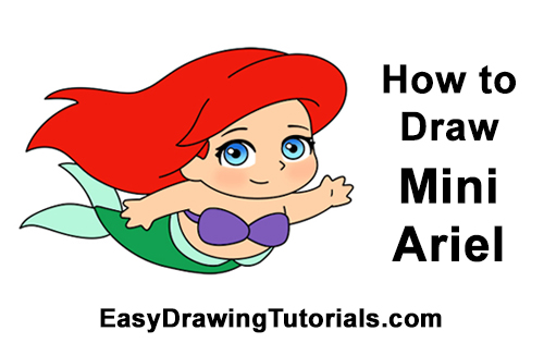 500x315 How To Draw Ariel (Mini)