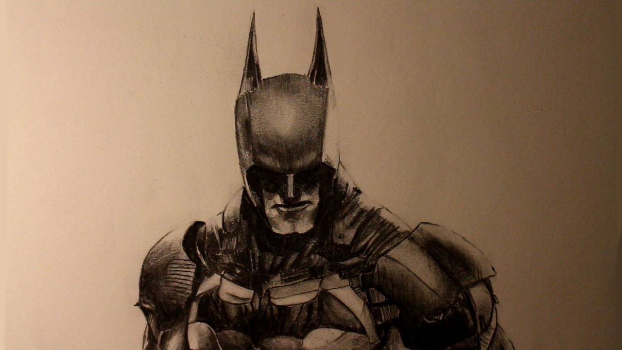 1280x720 How To Draw Batman From Batman Arkham Knight