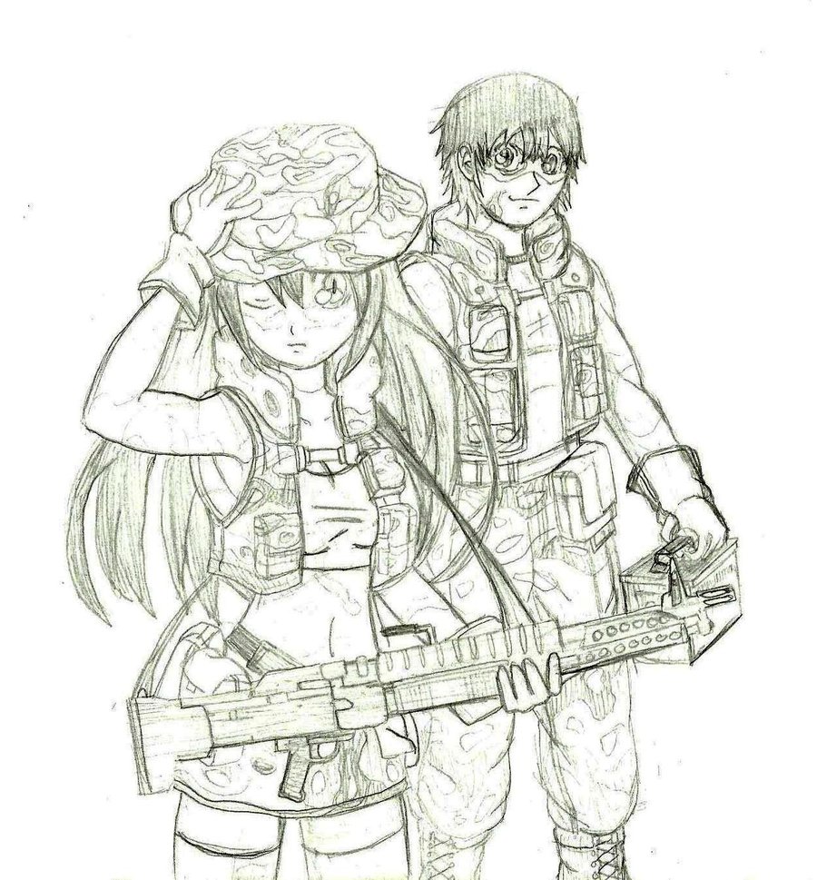 900x969 Re Army Girlfriend By Dakotadugger